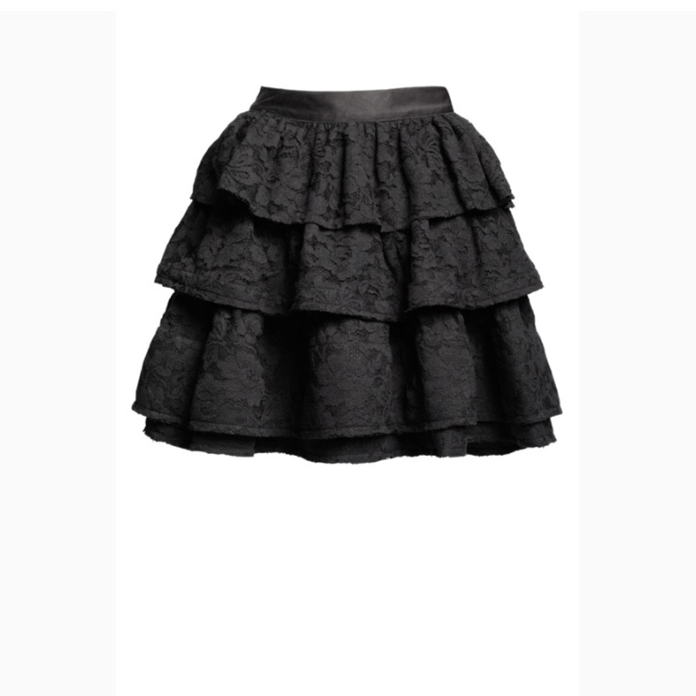 Lanvin for H&M Tiered Lace Skirt
